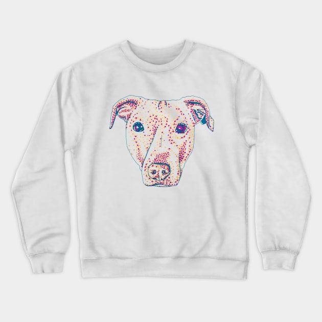 Pit bull Crewneck Sweatshirt by RaLiz